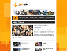 Tablet Screenshot of ecofem.org